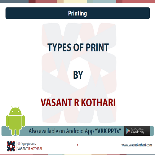 08TypesofPrint